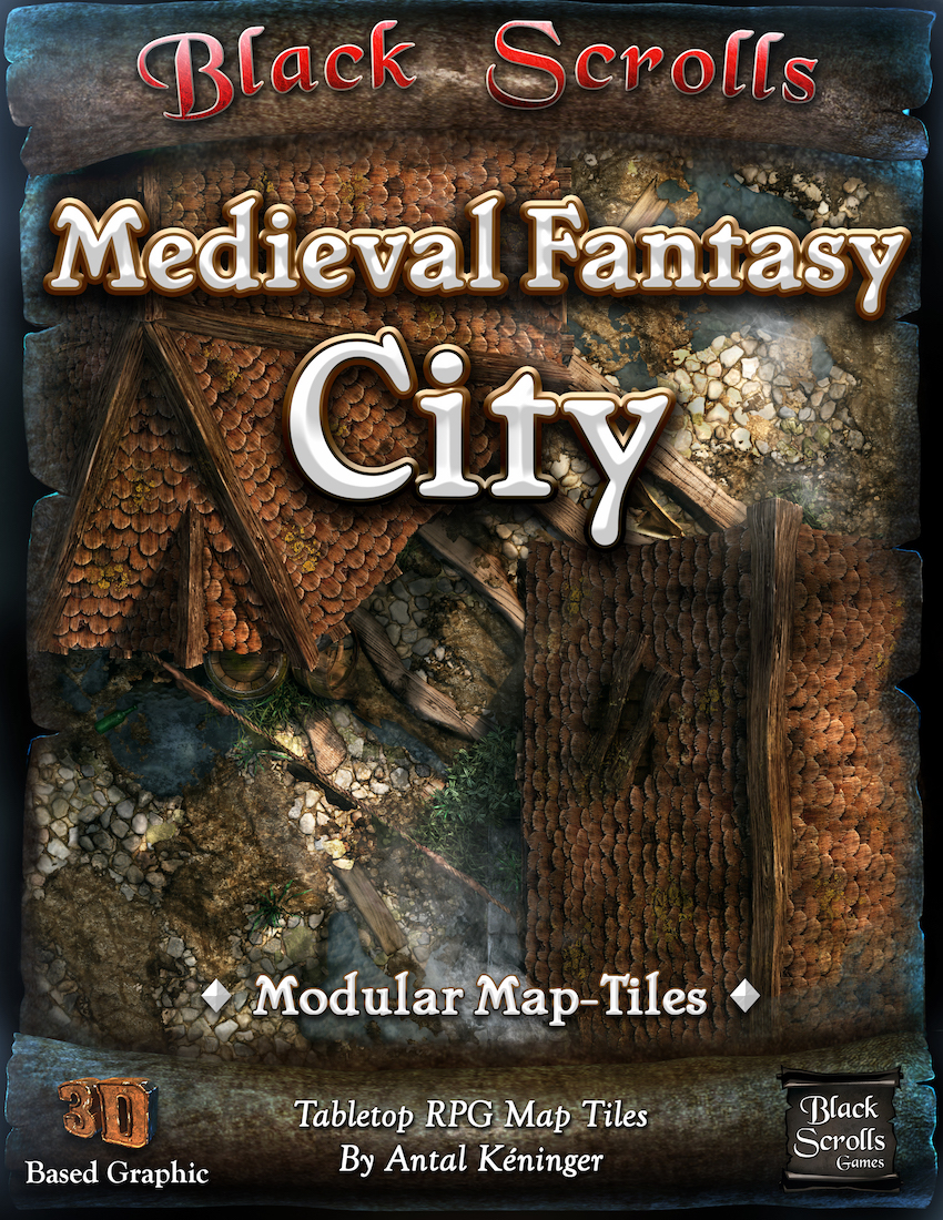 Medieval Fantasy City Mapforge