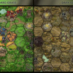 Terrain Hexagons – Grassland – MapForge