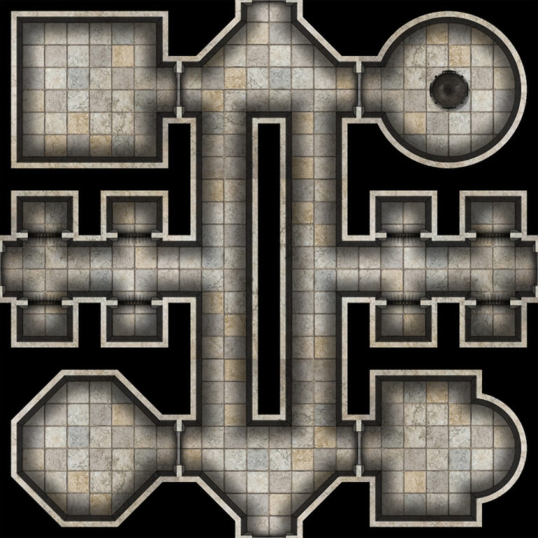 Modular Dungeon Tiles 12 – MapForge