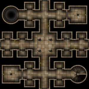 Modular Dungeon Tiles 16 – MapForge