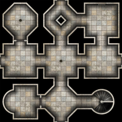 Modular Dungeon Tiles 12 – MapForge