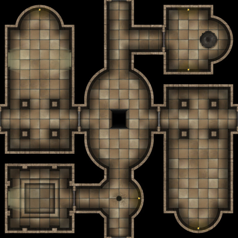 Modular Dungeon Tiles 16 – MapForge