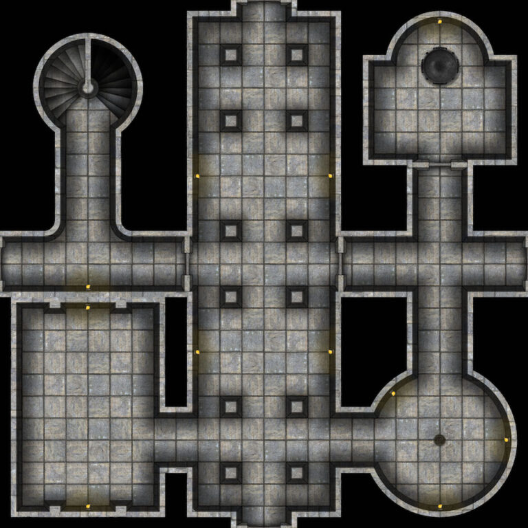 Modular Dungeon Tiles 17 – MapForge