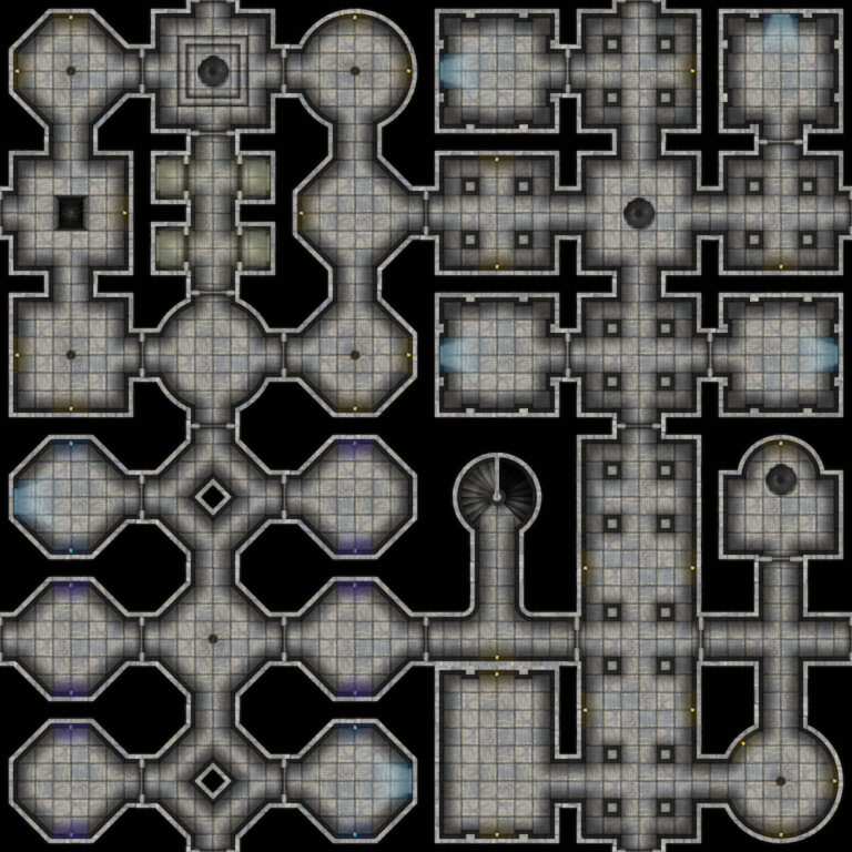 Modular Dungeon Tiles 17 – MapForge